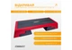 Степ платформа для аеробіки EasyFit EF-0546 з регулюванням висоти (3 рівні) 98×37,5 см Чорно-червоний - зображення 7