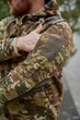Куртка Флисовая Мультикам с капюшоном мужская MILITARY S(46) - изображение 3