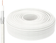 Кабель коаксіальний PROLECH RG6U CU DigiSAT 100 м Білий (5900804063988) - зображення 2