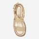 Женские сандалии кожаные Michael Kors 550935603 37 Золотистые (1159846405) - изображение 4