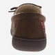 Мужские домашние тапочки утепленные с закрытым носком с мехом Levi's 350866869 42.5-43.5 Коричневые (1159850609) - изображение 4