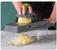 Овощерезка Nicer Dicer RD-2281 – мультислайсер 25 в 1, терка з контейнером, нержавіюча сталь - зображення 2