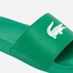 Мужские шлепанцы для пляжа Lacoste 523796270 40.5 Зеленые (1159850374) - изображение 6