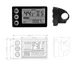 Контролер з дисплеєм 15А 350W 24/36v/48V LCD S866 - зображення 6