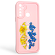Чехол силиконовый Soft Touch с 3D принтом Украина для Realme C3 розовый (Полная защита камеры) - изображение 1