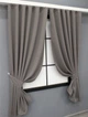 Комплект штор коротких VR-Textil Блэкаут Midnight № 1228ш Серый 140х170 см 2 шт (35-0158) - изображение 2