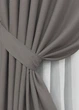 Комплект штор на люверсах VR-Textil Midnight № 1228ш 150х270 см 2 шт Сірий (37-0137) - зображення 5