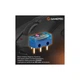 Миша GamePro Genesis Spider Wireless/Bluetooth/USB Black (GM870B) - зображення 11