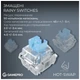 Клавіатура GamePro Asgard Valhalla Pro MK160B-D-Pro Rainy Switch Wireless/Bluetooth/USB UA Black (MK160B-D-Pro) - зображення 5