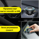 Baseus FM-трансмітер Bluetooth 5.0 в авто 2USB 3.4A AUX 12-24 Вольт чорний - зображення 3