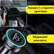 Baseus FM-трансмітер Bluetooth 5.0 в авто 2USB 3.4A AUX 12-24 Вольт чорний - зображення 4