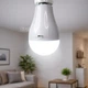 Лампочка с аккумулятором аварийная E27 светодиодная 20Вт New Emergency Lamp, автономная энергосберегающая аккумуляторная LED-лампочка при отключении света для дома, квартиры, офиса, дачи, холодный белый свет, NEL-27 - изображение 1