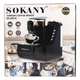 Кавомашина 700 Вт професійна електрична кавоварка Sokany SK-04010 - зображення 6