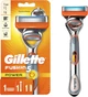 Бритвенный станок Gillette Fusion5 Power с микровибрацией запасным картриджем и батарейкой - изображение 3