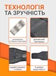 Пояс корсет для спины ортопедический бандаж для поддержки поясницы осанки позвоночника хребта пояснично-крестцового отдела на спину поясницу с металлическими ребрами жесткости и металлической пластиной женский мужской корректирующий L + подарок вставки - изображение 4
