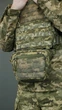 Тактична сумка-напашник Kiborg (M) з кріпленням Velcro Піксель - зображення 7