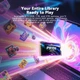 SSD M2 NVMe 1Tb 2242 KingSpec X400-1Tb PRIDE твердотельный накопитель PCIe 4.0 Gen4 gaming for PS5 - изображение 4