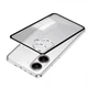 Противоударный чехол Metal Glass для Xiaomi Poco F7 с металлической рамкой silver - изображение 1
