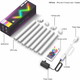 Б/в Настінний світильник LPMYLMC Bluetooth USB interface with app (7) white - зображення 7