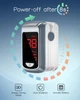 Пульсоксиметр HOLFENRY JKS50BL, быстрое измерение (SpO2), частоты сердцебиения и перфузионного индекса (PI), результат за за 8 секунд, автоотключение - изображение 2