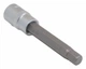 Ключ HEX для дизельних форсунок 11 мм 1/2″ довжина 72/110 мм SATRA S-HEX11 (Код6910) - зображення 1