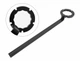 Ключ для фиксации шкива распредвала Subaru EJ20/EJ25, М60х12гр. 48см. ASTA A-80051 (Код6920) - изображение 5