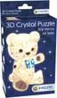 Puzzle 3D Crystal HCM Kinzel Miś Biały 48 elementów (4018928591919) - obraz 1