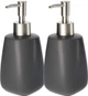Набір аксесуарів для ванної кімнати Kadax 2 шт. Сірий (K8185) - зображення 1