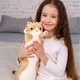 Мягкая игрушка-подушка Кот Батон обнимашка 50см Коричневый - изображение 1