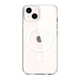 Протиударний Чохол TPU+PC Spigen Ultra Hybrid with Magsafe для iPhone 13 Transparent - зображення 1