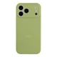 Протиударний Чохол Silicone Case Full Size with Frame для iPhone 17 Pro 01.Mint - зображення 1