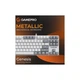 Клавіатура GamePro Genesis Metallic MK110W Outemu Red Switch USB UA White (MK110W) (342341) - зображення 7
