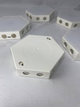 Б/в Шестигранний модульний сенсорний світильник Hexagon RGB Lights - стільникові настінні світильники - зображення 5