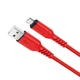 Кабель Hoco X59 USB to MicroUSB 1m червоний - зображення 1