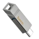 USB флеш накопичувач Hoco UD14 256GB 2 в 1 USB 3.2/ Type-C металевий сірий - зображення 2