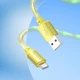 Кабель Borofone BX95 USB to Type-C 1m золотистий - зображення 2