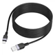 Кабель Hoco X109 USB to Lightning 3m черный - изображение 4