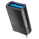 Адаптер перехідник Hoco UA17 Lightning to USB 2.0 (F) чорний - зображення 5