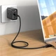 Кабель USB Acefast C6-01 с дисплеем, Type-C to Lightning, PD 30W, 1.2m, черный - изображение 5