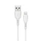 Кабель Borofone BX51 USB to Lightning 1m білий - зображення 3