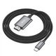 Кабель Hoco UA27 Type-C to HD TV 2m сірий - зображення 6