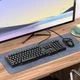 Комплект клавиатура и мышь Hoco GM16 (ENG/ РУС) черный - изображение 4