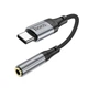 Адаптер переходник Hoco LS36 Type-C to Jack 3.5 (F) черный - изображение 3