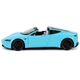 Металева іграшкова машинка Автопром Tesla Roadster 1:24 (19,5 см) — світло, звук, інерційна, блакитна - зображення 4