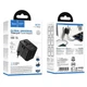 Зарядний пристрій Hoco AC31 USB/2 Type-C PD 25W чорний (AC31) - зображення 8