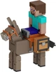 Набір іграшок Майнкрафт Стів та Осел Minecraft Steve and Donkey Mattel JCN54 - зображення 2