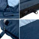 Спальний мішок для туризму Lesko 0021 210*75 см Dark Blue - зображення 3