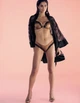 Комплект Victoria’s Secret Коричневий з чорним 34B-S - изображение 1