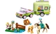 Конструктор LEGO Причіп для коня та коня 279 деталей (42695) - зображення 3