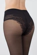 Классические корректирующие женские колготки Giulia BODY 40 3 Black-nero, колготки эластичные, чёрные - изображение 3